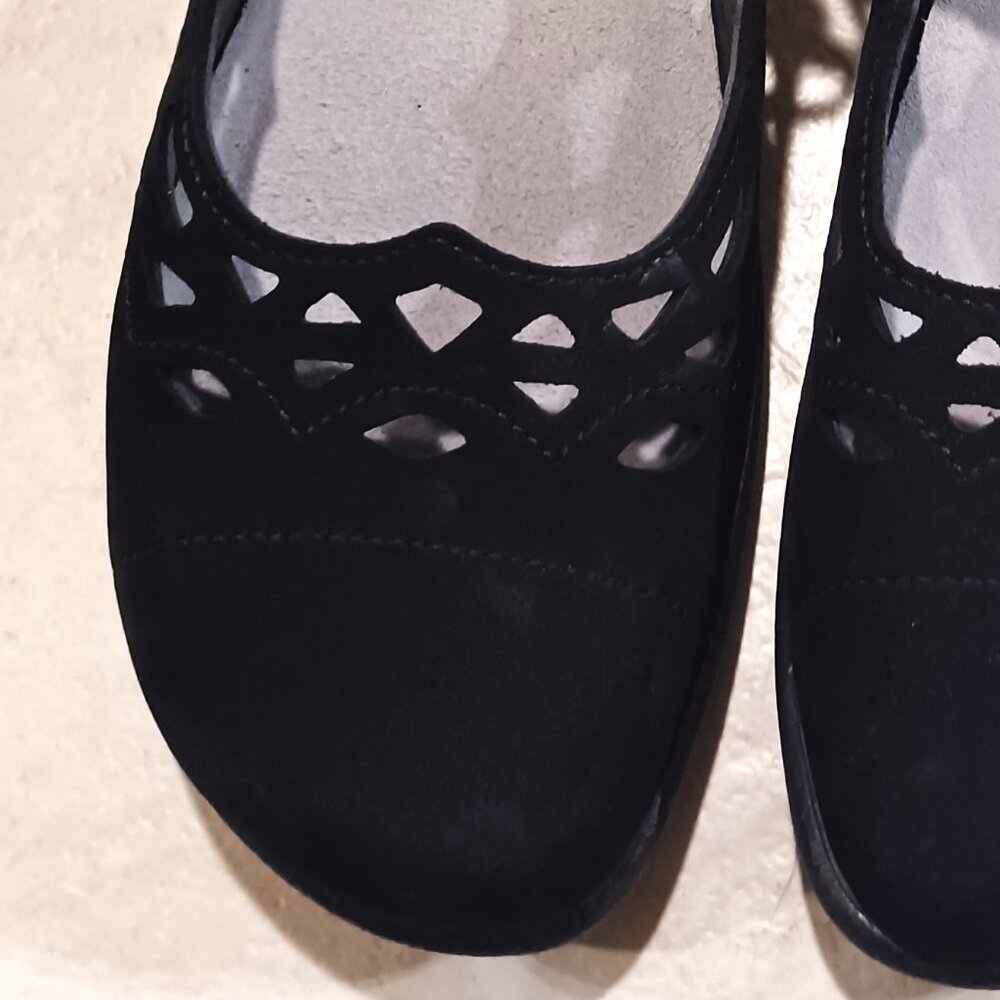 Naot Black Mary Jane Shoes 7 Agathis - Picture 4 of 10